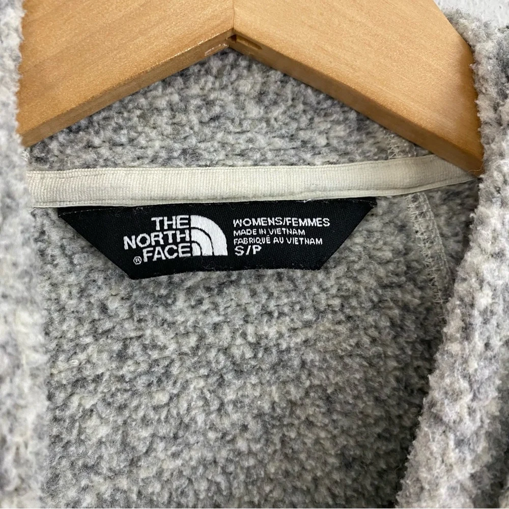 North Face‎ Crescent Full Zip Hoodie Heather Gray Womens Small